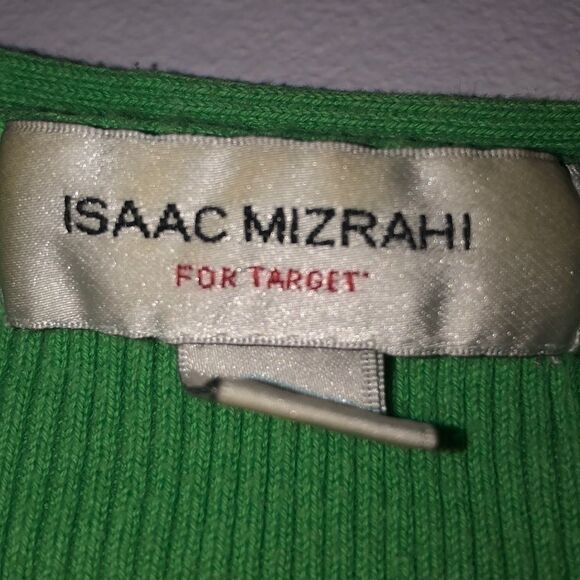 Isaac Mizrahi for Target green tank top - Picture 2 of 6